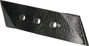 Obojestranska lemežna špica 255x78x15 mm, leva, ravna, 2 luknji, primerna za Goizin 010154M