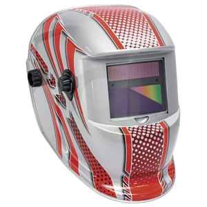 Varilna čelada rdeča LCD Venus 9/13 - Gys 079755