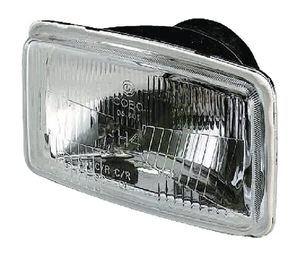Halogenski vgraden žaromet - pravokoten - prozoren - 155x96,3x92mm - Cobo 05630000