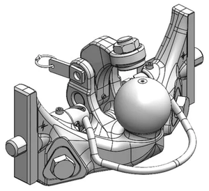 Priklopna krogla K80 - Scharmüller 05633055A02