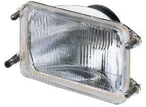 Halogenski vgraden žaromet - pravokoten - prozoren - 167x74x106,7 mm - Cobo 05324000