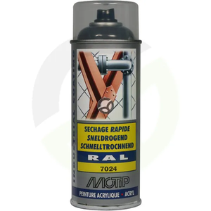 RAL 7024 grafitno siva v spreju - Motip 07151