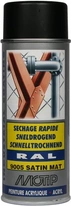 Barva RAL 9005 jet Black sprej - Motip 07164