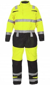 Vodoodporni kombinezon - velikost 3XL UK 46 - rumena/črna - Hydrowear 072397YB3XL