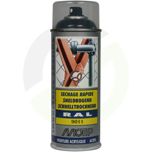 RAL 9011 grafitni sprej - Motip 07158