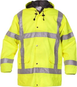 Dežna jakna Hi-vis - rumena - Simply No Sweat - Uitdam by Hydrowear