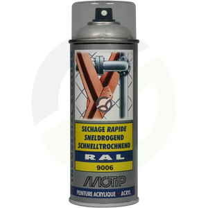 RAL 9006 beli aluminij sprej - Motip 07224