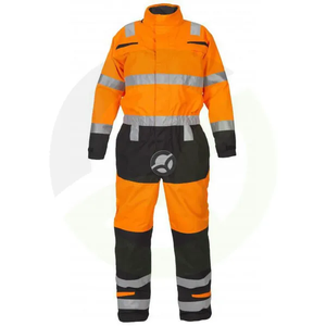 Vodoodporni kombinezon - velikost 3XL UK 46 - oranžna/črna - Hydrowear 072397OB3XL
