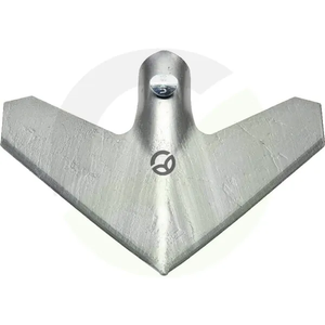 Motika 170x200x3mm 1 luknja - Kongskilde 101019786