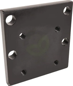 Privarljiva montažna plošča 140x80 / 90x93mm 8x M20 - Scharmüller 103243260A02