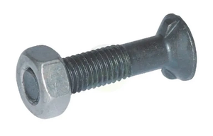 Vijak in matica M10x30 - 2 izboklini DIN11014 8,8 10302N
