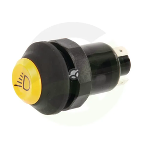 Potisno stikalo - delovna luč - okrogla - rumena - Pneutron 11130170