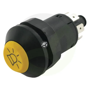 Potisno stikalo - rotacijska luč - okroglo - rumeno - Pneutron 11175240