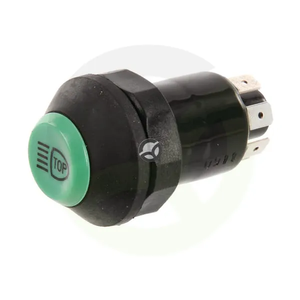 Potisno stikalo - zgornje luči - okroglo - zeleno - Pneutron 11165080