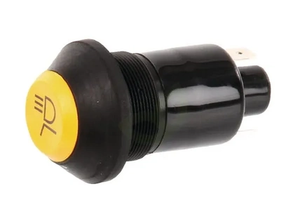 Potisno stikalo - strešne luči - okroglo - rumeno - Pneutron 11145300