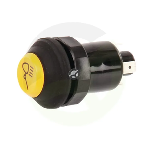 Potisno stikalo - delovna luč - okrogla - rumena - Pneutron 11130200