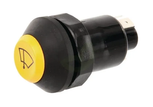 Potisno stikalo - brisalci - okroglo - rumeno - Pneutron 11145090