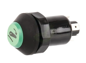 Potisno stikalo - spodnja vez - okroglo - zeleno - Pneutron 11245640