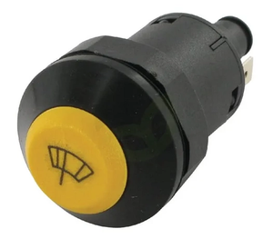 Potisno stikalo - brisalci - okroglo - rumeno - Pneutron 11145110