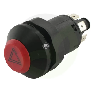 Potisno stikalo - varnostne luči - okroglo - rdeče - Pneutron 11100080