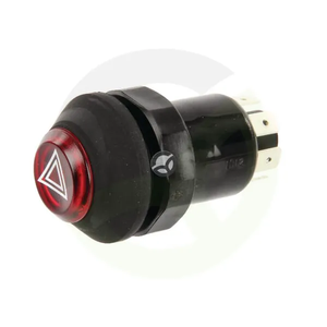 Potisno stikalo - Varnostne luči - okroglo - rdeče - Pneutron 11105010