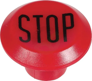 Emblem - Stop - okrogel - rdeč - Pneutron 11356540