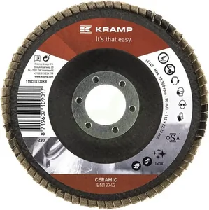 Keramični disk z lopaticami 115 mm K120 - Kramp 115CEK120KR