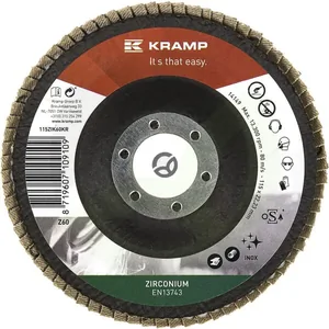 Cirkonijev disk 115 mm, zrnatost 60 - Kramp 115ZIK60KR