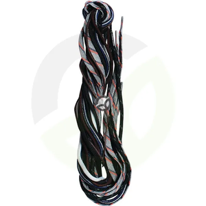 Črne vezalke za čevlje, 75 cm - Emma 115FRONT
