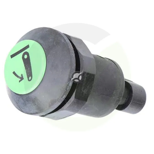 Potisno stikalo - dvig priključka - okroglo - zeleno - Pneutron 11911003