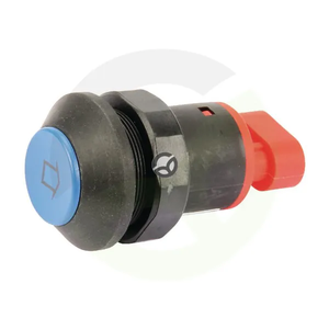 Potisno stikalo - dvig in spust - okroglo - modro - Pneutron 11908007