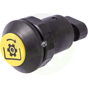 Potisno stikalo - PTO - okroglo - rumeno - Pneutron 11907001