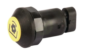 Potisno stikalo - PTO - okroglo - rumeno - Pneutron 11903001