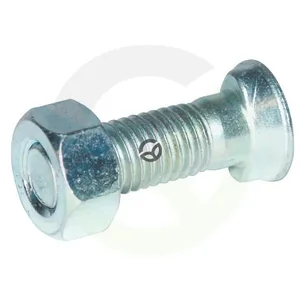 Vijak in matica M12x40 - 2 izboklini - Kramp 1240129COP025