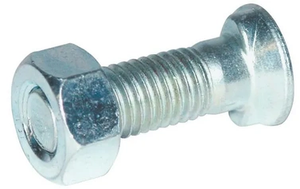 Vijak in matica M12x40 ovalni - 2 izboklini - Kramp 1240COP025