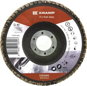 Keramični diski z lopaticami 125 mm K40 - Kramp 125CEK40KR