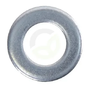 Podložka M5x10x1 mm - iz pocinkanega jekla - DIN 125a Kramp