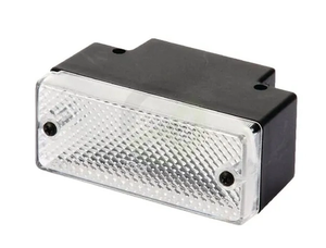 Pravokotna luč za vzvratno vožnjo - 12/24V - prozorna - vijačna - 106x69mm - Jokon 136010000