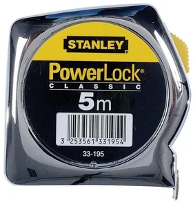 Merilni trak powerlock 25mm 5m - Stanley 133195