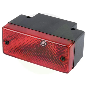 Pravokotna luč za meglo - 12V - rdeča - vijačena - 106x69mm - Jokon 133010000