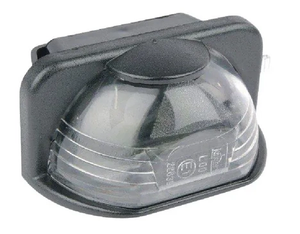 Luč za osvetlitev registrske tablice 10W - pravokotna - 12V - prozorna - privijačena - 72x35x49,5mm - Jokon 134007101