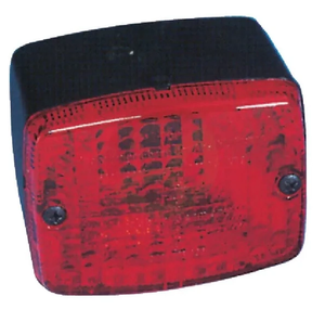 Kvadratna luč za meglo - 12V - rdeča - privijačena - 95x67x73mm - Jokon 133003000