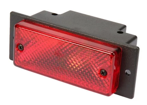 Pravokotna luč za meglo - 12V - rdeča - vijačna - 136x69mm - Jokon 133010010
