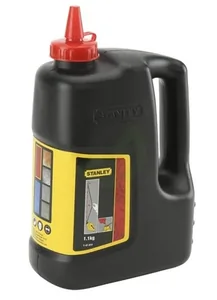 Kreda za vrvico rdeča 1000g - Stanley 147919