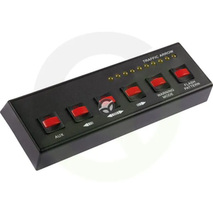 Nadzorna plošča 12/24V - 160x59x21mm - za svetlobni trak multiflash - Kramp 1603140710KR