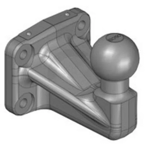 Vlečna kljuka K50 - Scharmüller 157016010SET
