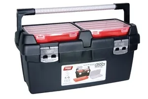 Škatla za orodje 305x600x295mm, modra/rdeča, polipropilen, 5 predalčkov, 600-E - Tayg 168000