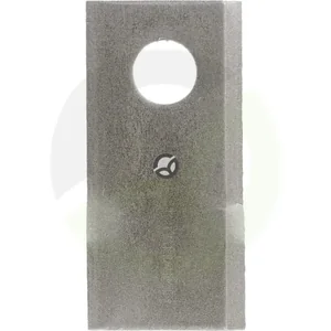 Nož kosilnice desni 100x48x3mm - luknja Ø 19 mm - primerno za Claas - 25 kosov - Kramp 0009527280KR