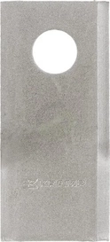 Nož kosilnice desni 105x48x3 mm - luknja Ø 19 mm - primerno za Claas - 25 kosov - Kramp 0009041778KR