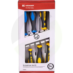 Komplet izvijačev, 6 kosov - Kramp 1808030606KR